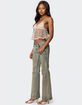 EDIKTED Sheer Sequin Babydoll Tank Top image number 4