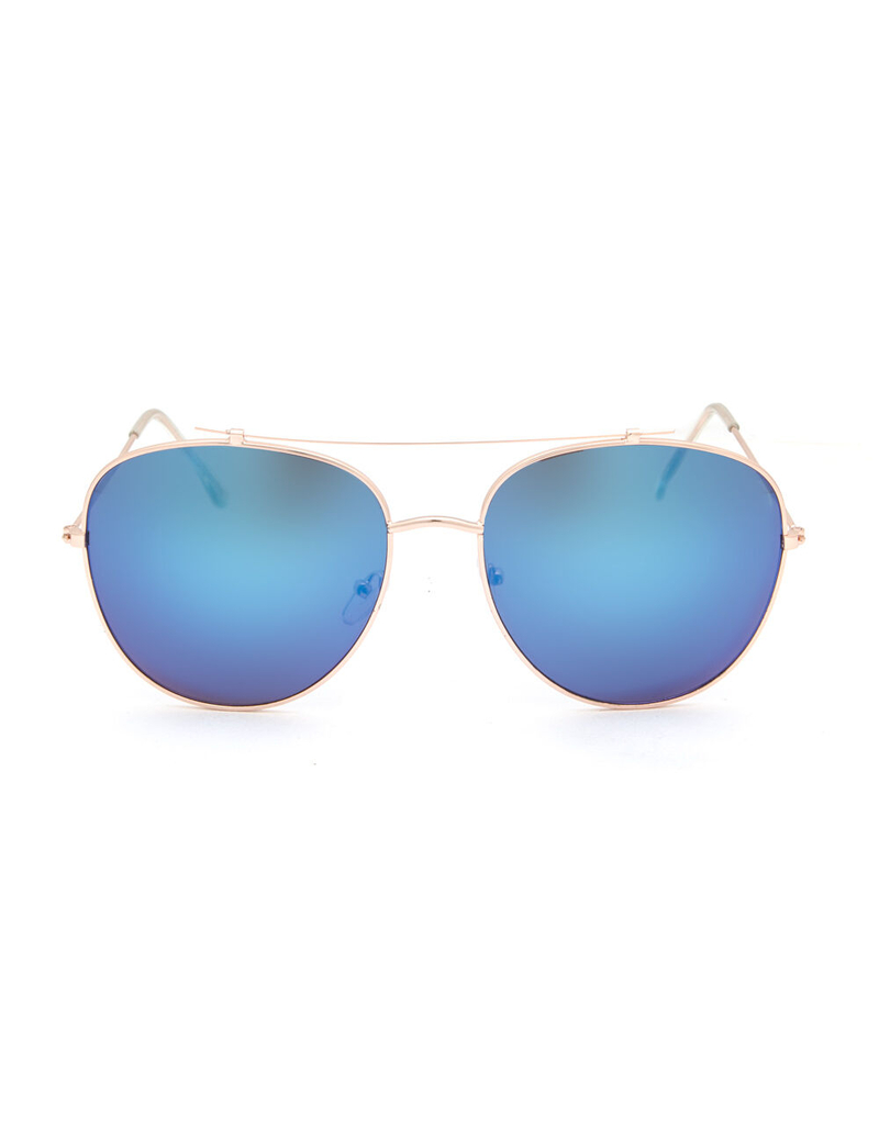 FULL TILT Rounded Aviator Sunglasses image number 1