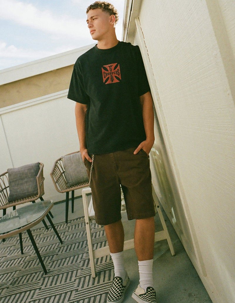 RSQ Mens Loose Twill Carpenter Shorts image number 0
