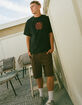 RSQ Mens Loose Twill Carpenter Shorts image number 1