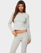 EDIKTED Kaeli Stripey Long Sleeve Tee image number 1