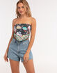 LEVI'S Womens High Waist Mom Shorts image number 1
