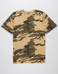 BRIXTON Wheeler II Camo Mens T-Shirt image number 2