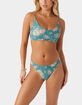 O'NEILL Naya Floral Middles Longline Bralette Bikini Top image number 1