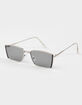RSQ Metal Rectangle Sunglasses image number 1