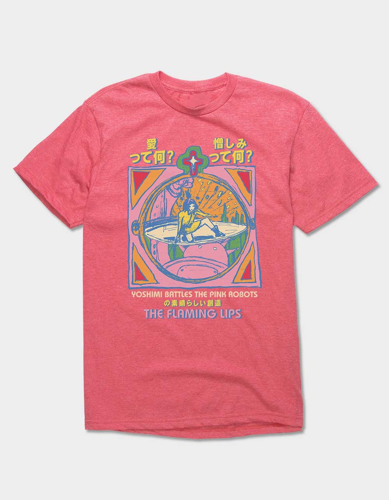 THE FLAMING LIPS Yoshimi Battles The Pink Robots Unisex Tee image number 0