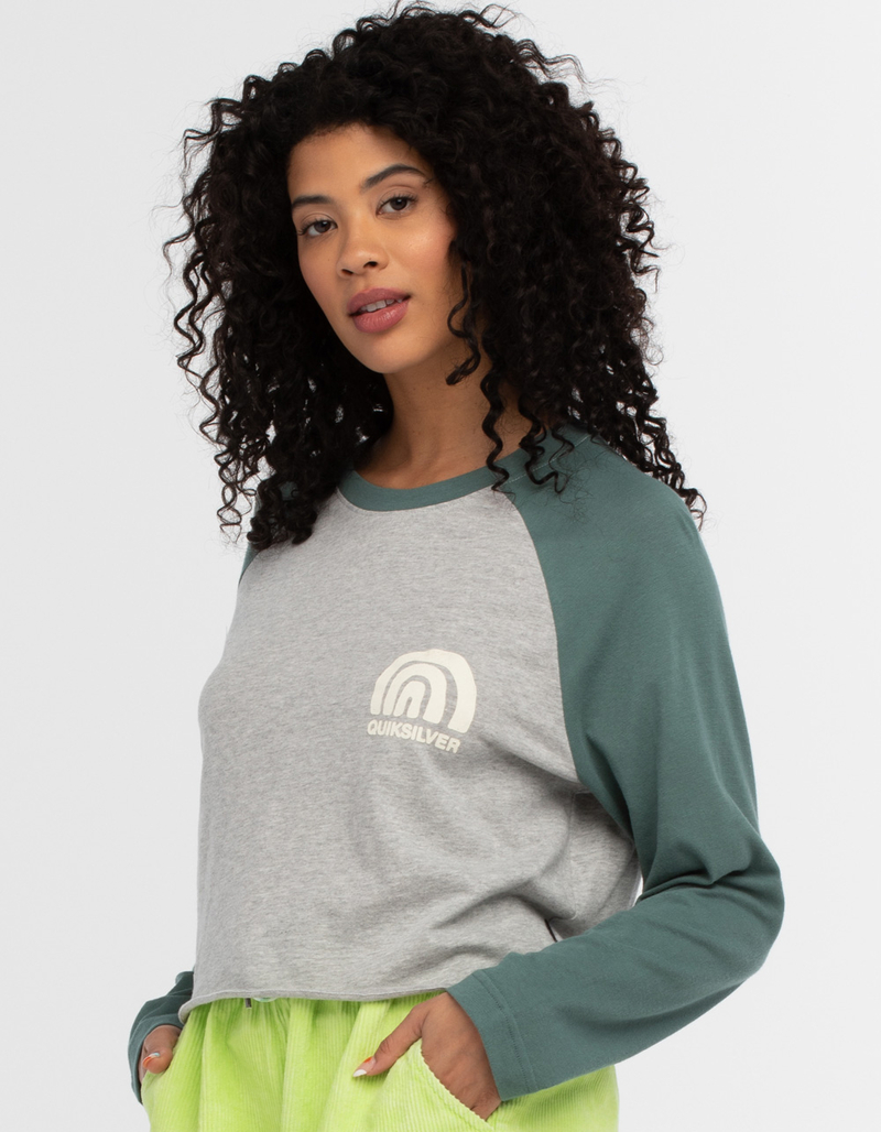 QUIKSILVER Colorblock Womens Raglan Tee image number 1