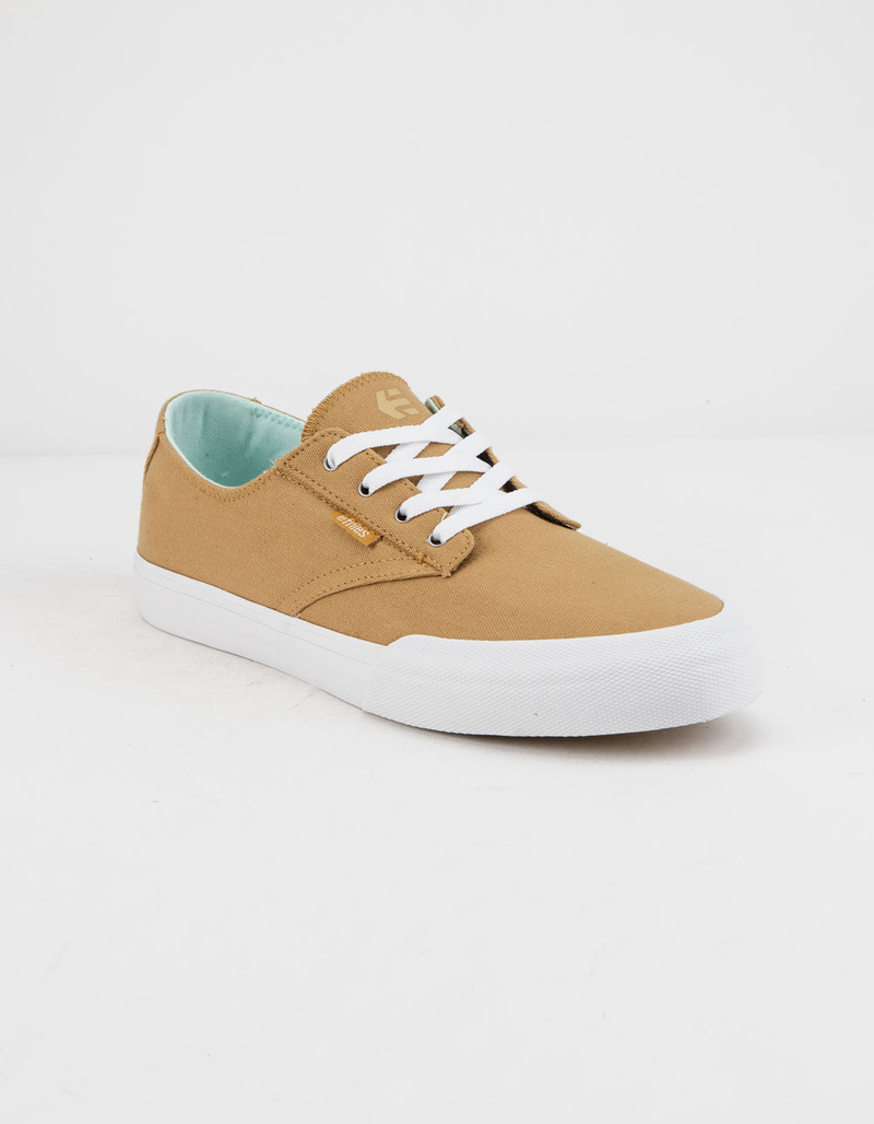 ETNIES Jameson Vulc LS Tan & White Mens Shoes image number 1