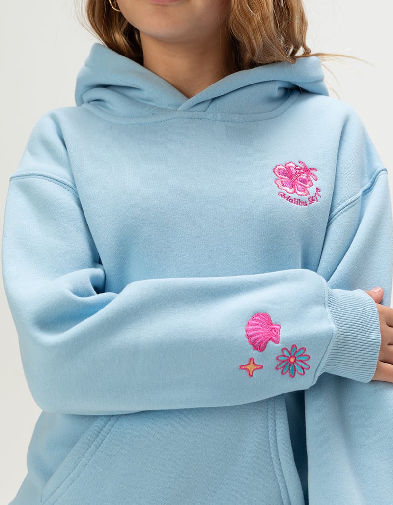 MALIBU SKYYE Hibiscus Girls Hoodie image number 4