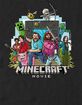 A MINECRAFT MOVIE Group Pose Unisex Tee image number 2