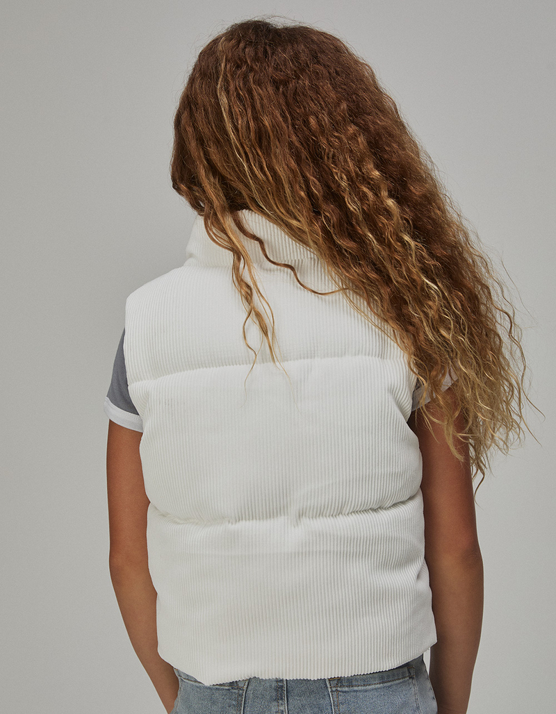 RSQ Girls Corduroy Puffer Vest image number 4