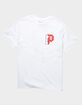 PRIMITIVE Long Play Mens White T-Shirt image number 2
