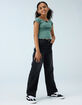 BLANK NYC Jet Setting Girls Wide Leg Jeans image number 1