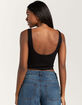 FULL TILT Seamless Low Back Womens Tank Top image number 4