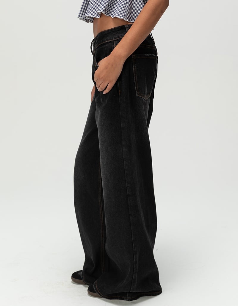 RSQ Womens Low Rise Baggy Jeans image number 2