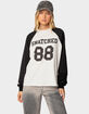 EDIKTED Snatched Oversized Long Sleeve Tee image number 1