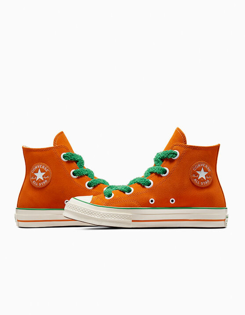 CONVERSE x Wonka Chuck 70 Oompa Loompa High Top Shoes image number 2