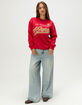 SAN FRANCISCO 49ERS Script Womens Crewneck Sweatshirt image number 2