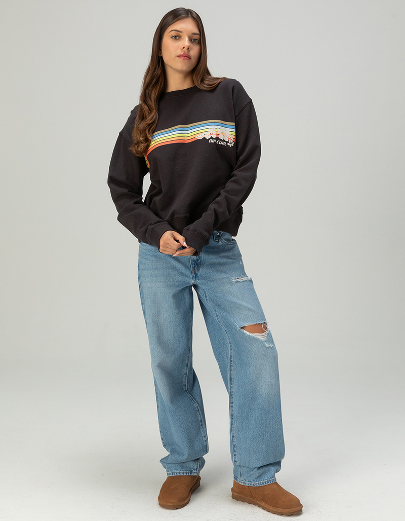 RIP CURL Hoffman Womens Crewneck Sweatshirt image number 4
