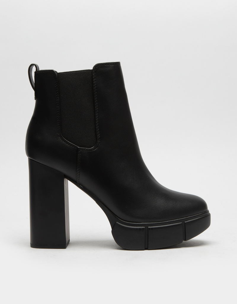 SODA Platform Lug Sole Womens Chelsea Boots image number 1