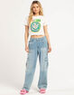 NIRVANA Womens Baby Tee image number 6