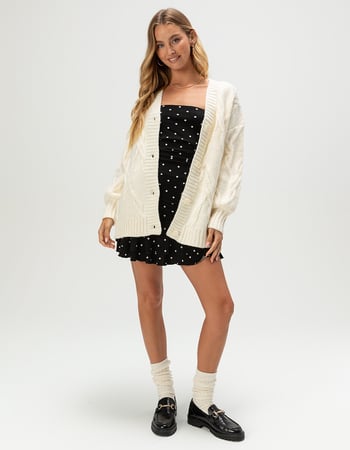 ACOA Womens Oversized Cardigan Alternative Image