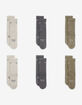 NIKE Dri-FIT 6 Pack Little Kids Crew Socks image number 3