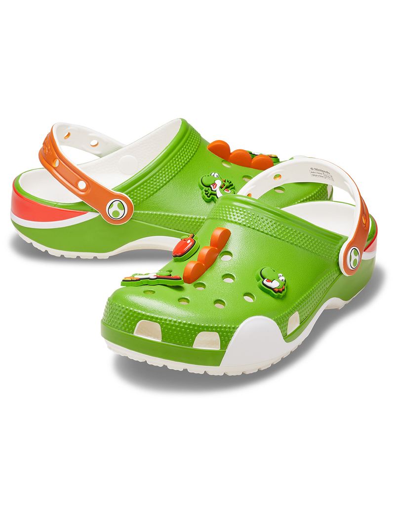 CROCS x Super Mario Yoshi Classic Clogs image number 2