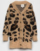 HAYDEN Leopard Girls Cardigan image number 1