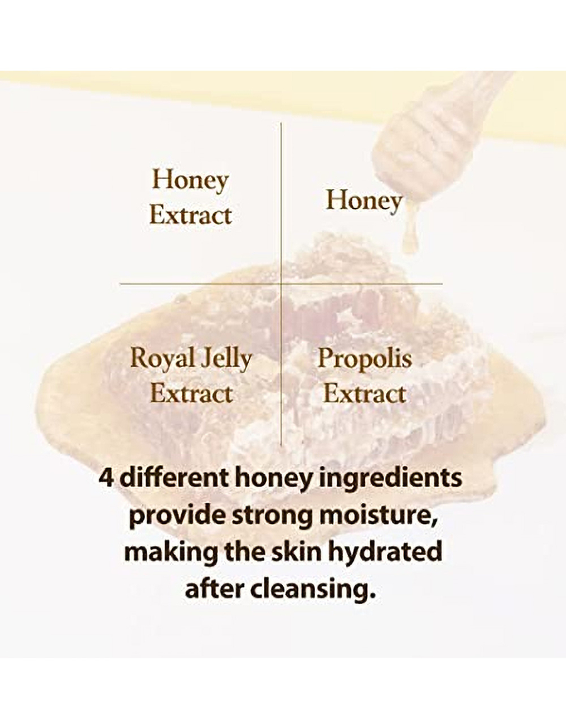 PAPA RECIPE Honey Moisture Bombee Moisture Facial Cleanser image number 4