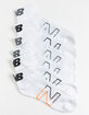 NEW BALANCE Athletic 6 Pack Mens Quarter Socks image number 1