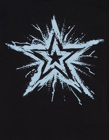 FULL TILT Puff Star Girls Tee Alternative Image