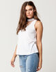 SOCIALITE Cross Front Womens Choker Tank image number 1