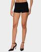 EDIKTED Maizy Scalloped Knit Micro Shorts image number 1
