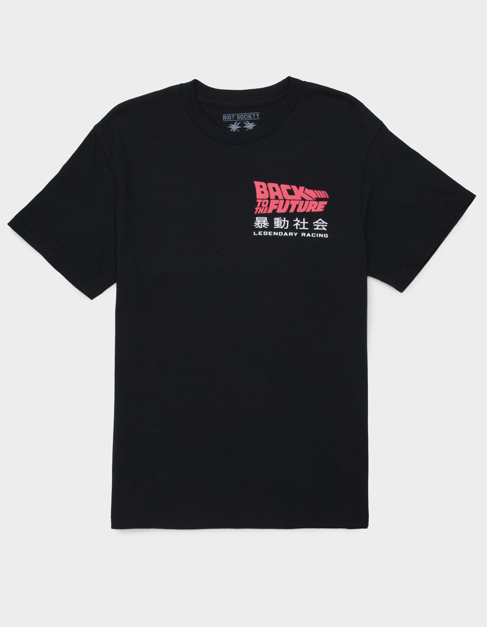 RIOT SOCIETY Back To The Future Mens Tee - BLACK | Tillys