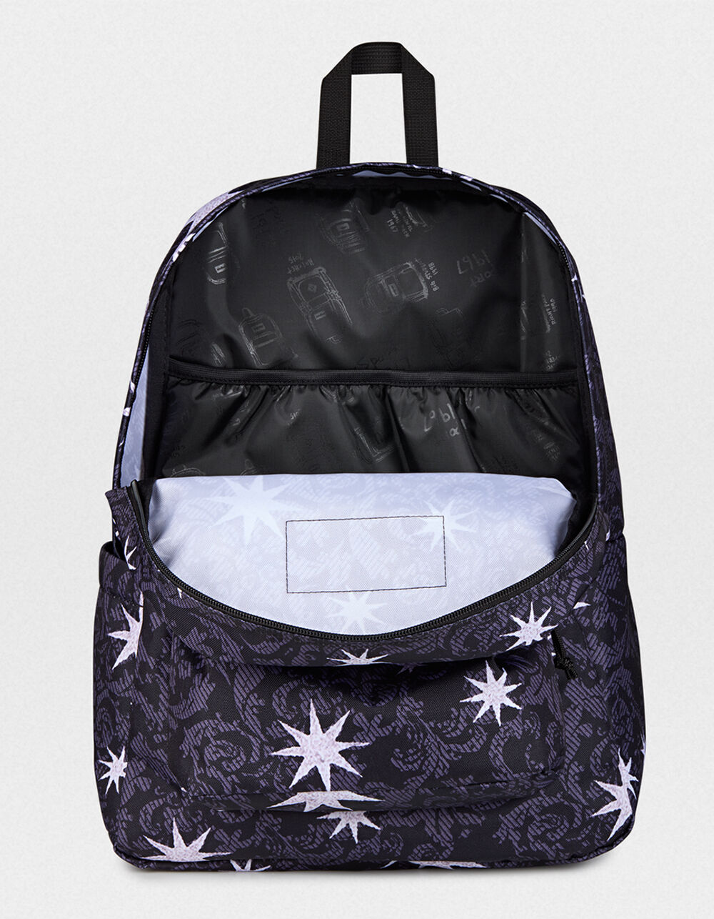 ジャンクジャーナル*『星空』 JANSPORT SuperBreak Plus Backpack - BLACK SPARKLE - ONE SIZE | Tillys