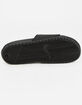NIKE Benassi JDI Mens Black & Red Slide Sandals image number 5