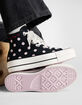 CONVERSE Chuck Taylor All Star Lift Womens Platform Polka Dot Shoes image number 8