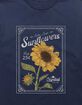 SUNFLOWER Celestial Stamp Distressed Unisex Tee image number 2