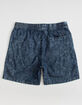 BRIXTON Steady Mens Navy Wash Shorts image number 2