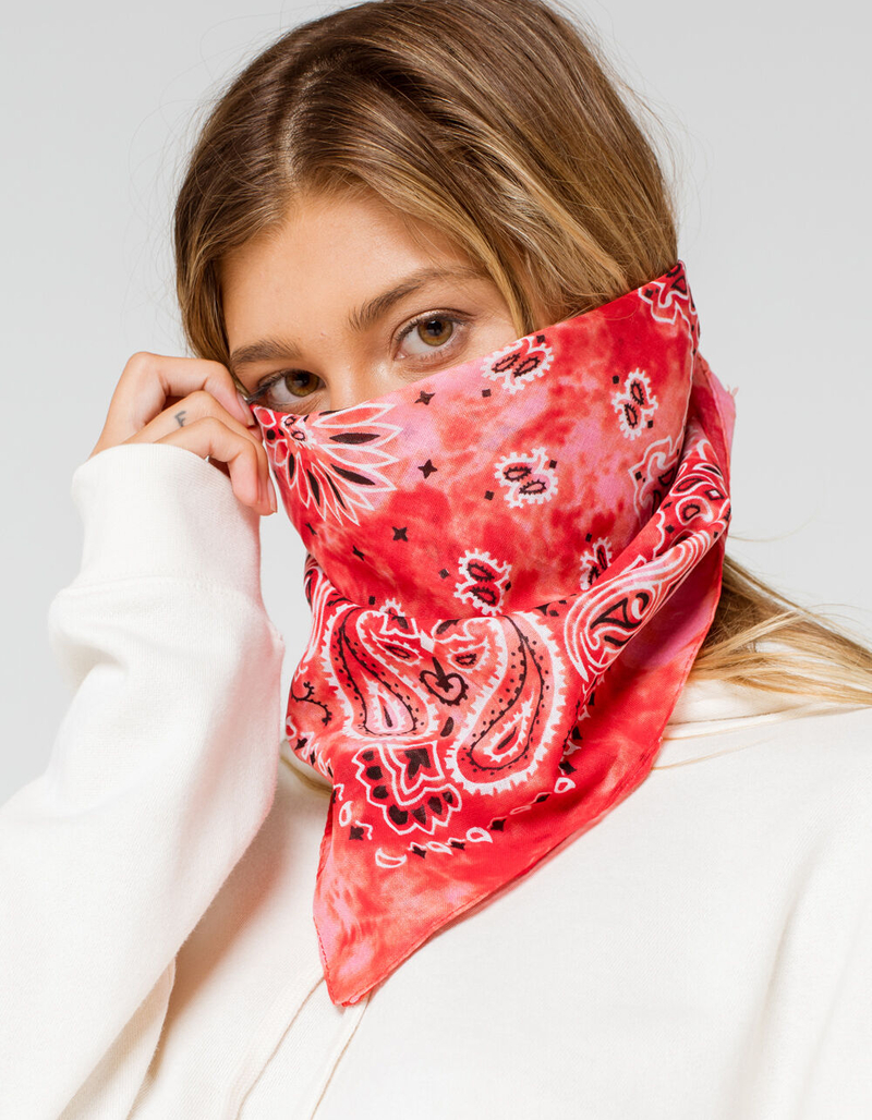 Tie Dye Paisley Bandana image number 1