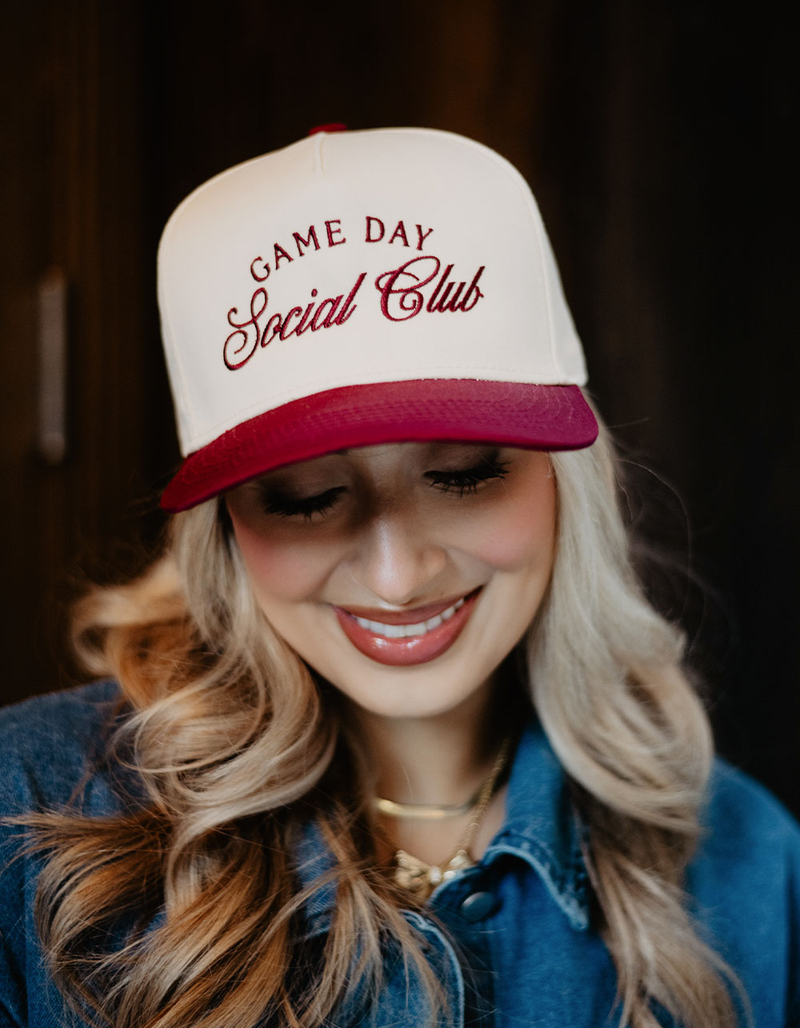 KATYDID Game Day Social Club Two-Toned Vintage Hat image number 2