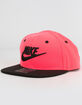 NIKE True Limitless Boys Hot Pink Snapback Hat image number 1