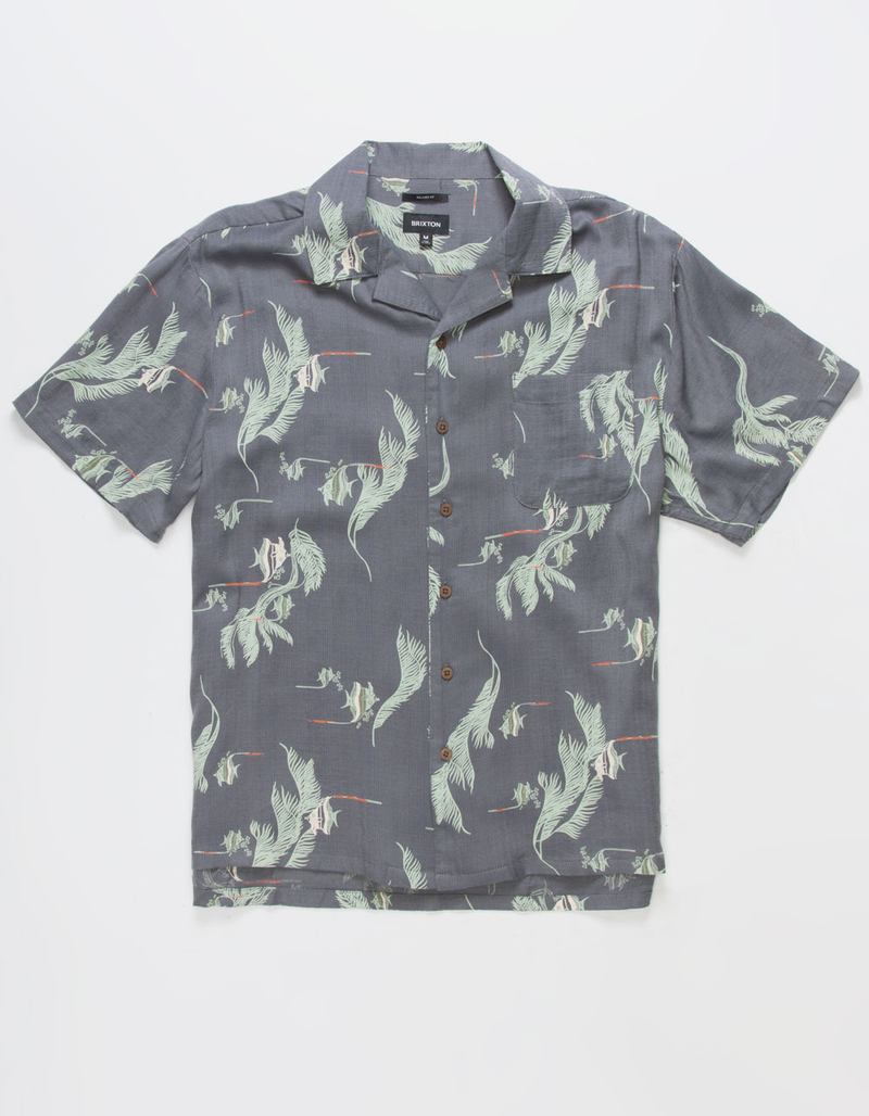BRIXTON Bunker Club Mens Woven Shirt image number 0