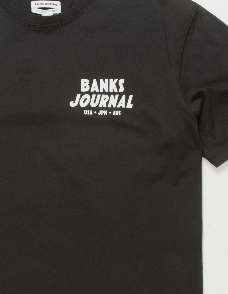 BANKS JOURNAL Tropics Mens Tee image number 3