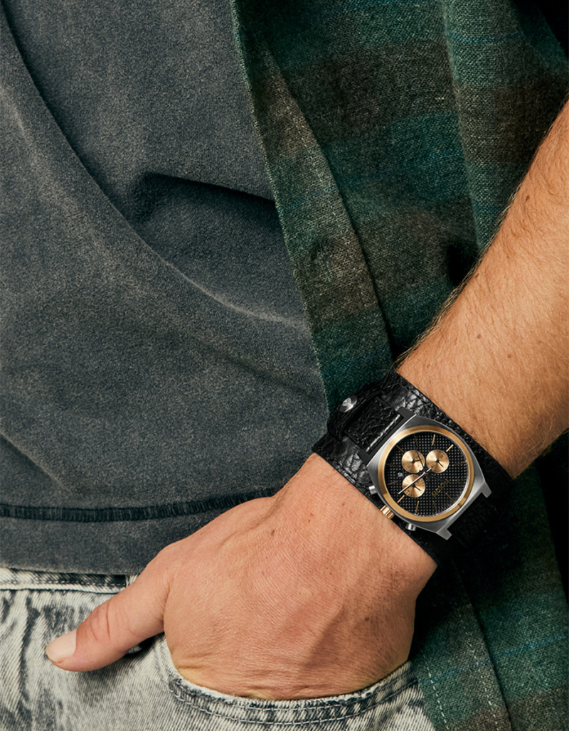 NIXON Time Teller Leather Rocker image number 7