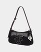 TRUE RELIGION Bling Logo Denim Shoulder Bag image number 3