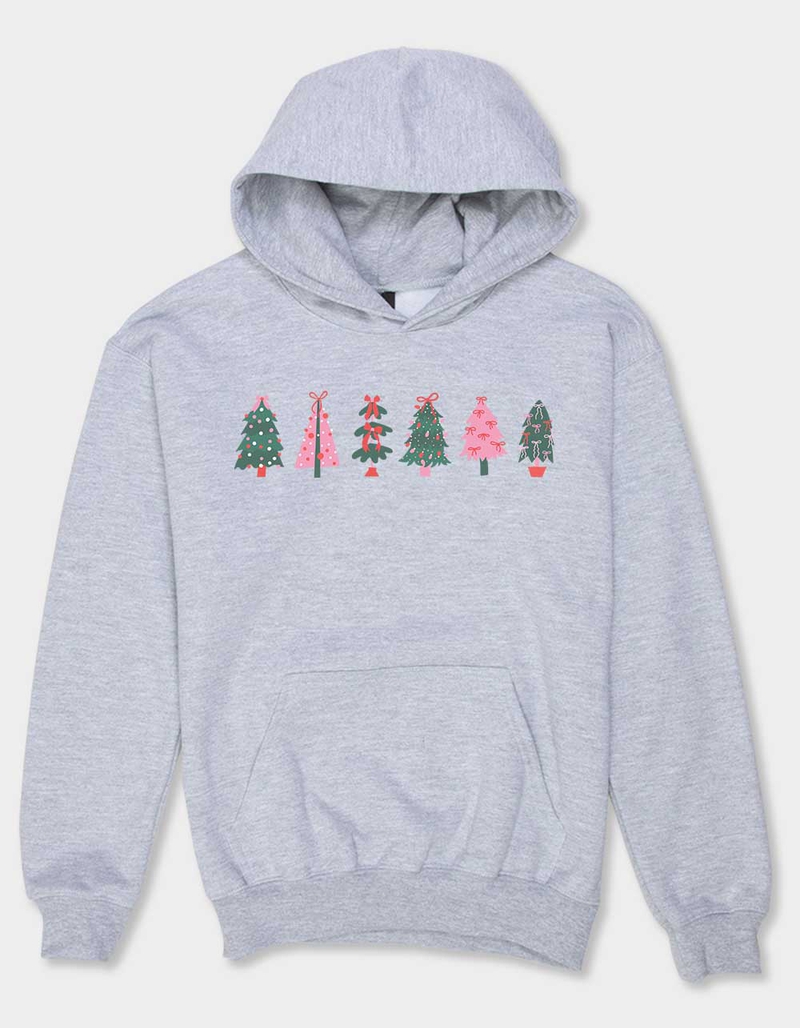 TREE Line Up Unisex Kids Hoodie image number 0