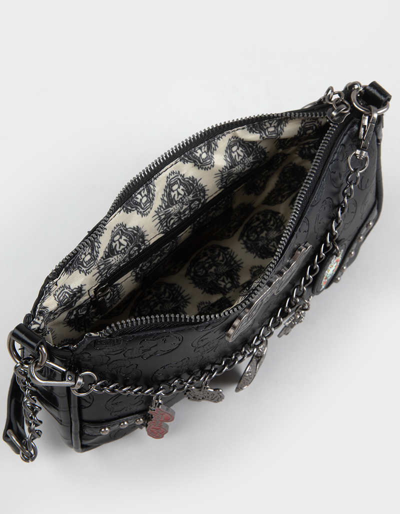 ED HARDY Amy Baguette Bag image number 5