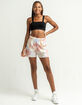 FULL TILT Thick Strap Black Bandeau Bralette image number 4